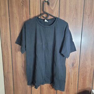 Men Alstyle Apparel Black T-Shirt, Size XL Shortsleeve